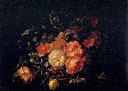 Rachel Ruysch Basket of Flowers oil painting reproduction
